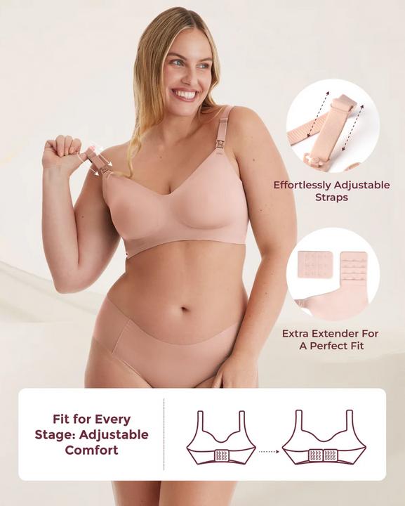 Image du produit Momcozy Nursing Bra Beige M (M)
