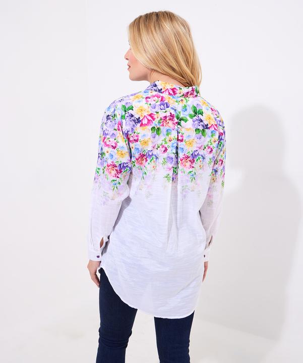 Actual product image Joe Browns Floral Longline Blouse (46)