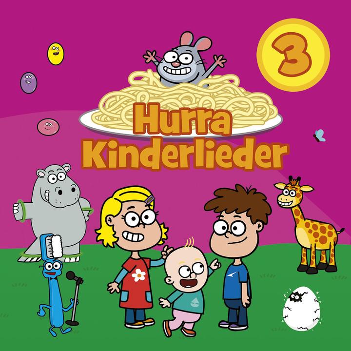 Actual product image Hurray children's songs 3 (Kai Hohage, German)