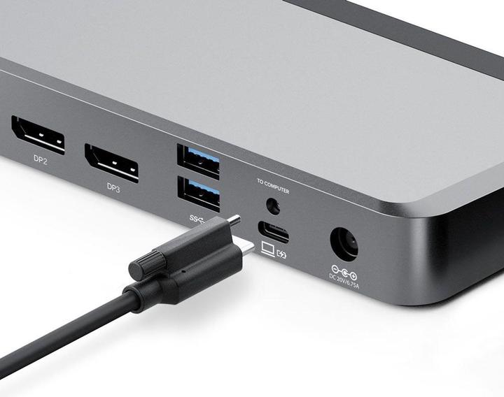 Produktbild Alogic Docking Station Universal Triple USB-C&USB-A (USB-C, 4 Ports)