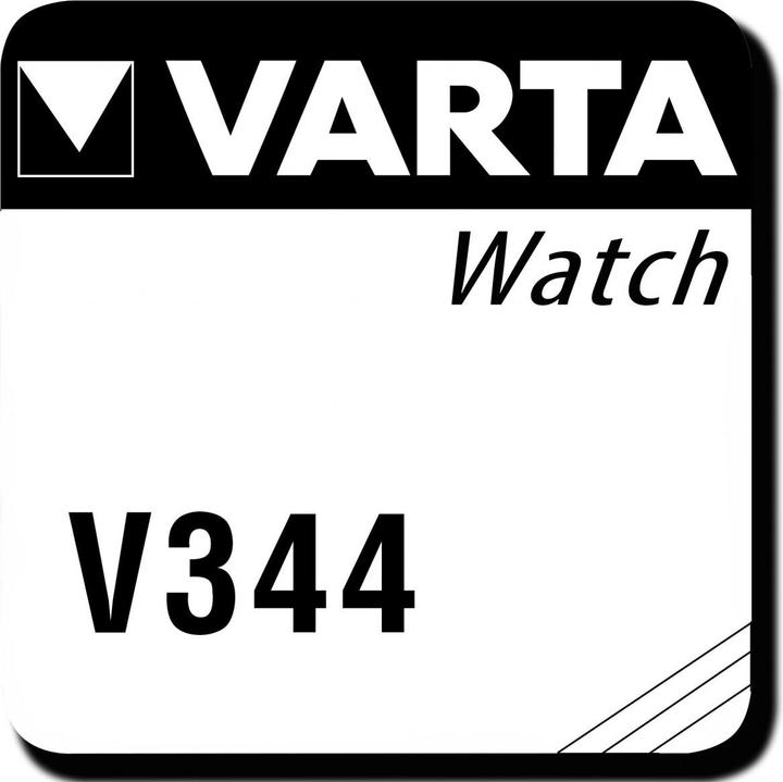 Image du produit Varta Voir V344 (1 pcs, SR42, 100 mAh)