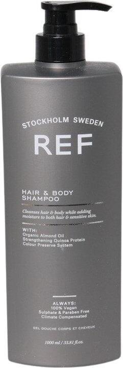 Ref. REF Hair & Body Shampoo 1000 ml (1000 ml, Flüssiges Shampoo)