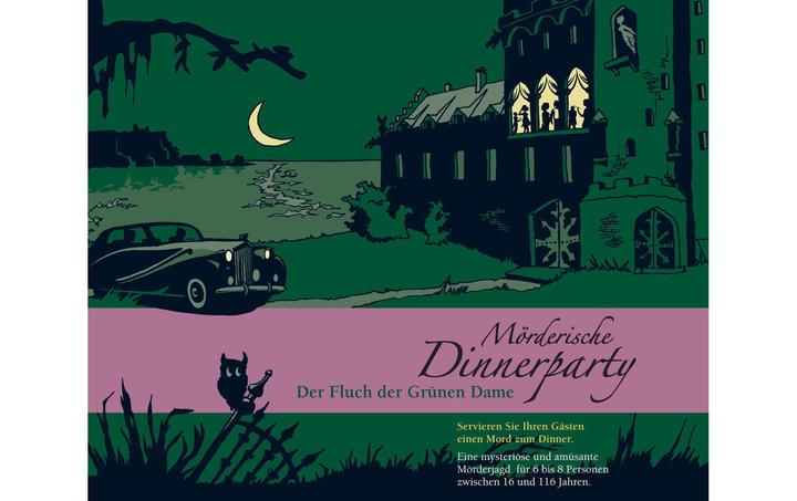 Actual product image Murderous dinner party - The Curse of the Green Lady (German)