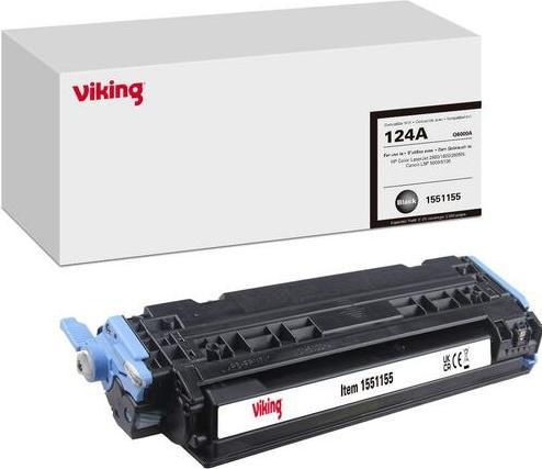 Produktbild Viking Tonerkartusche Kompatibel HP 124A Q6000A Schwarz (BK)