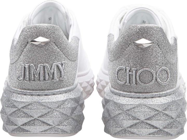 Produktbild Jimmy Choo white leather sneakers with glitter degrade (37)
