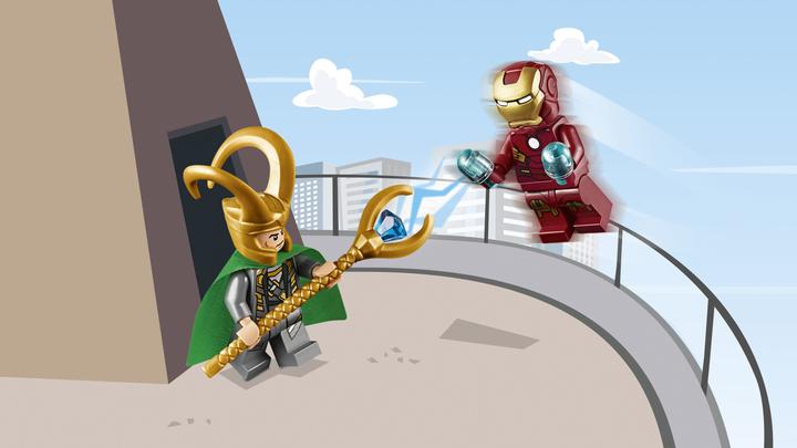 Immagine prodotto LEGO Juniors Iron Man contro Loki (10721, LEGO Marvel)