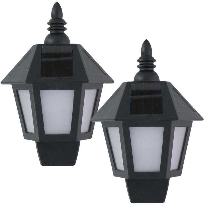 Immagine prodotto Grundig Lanterna solare da parete con effetto fiamma, set di 2