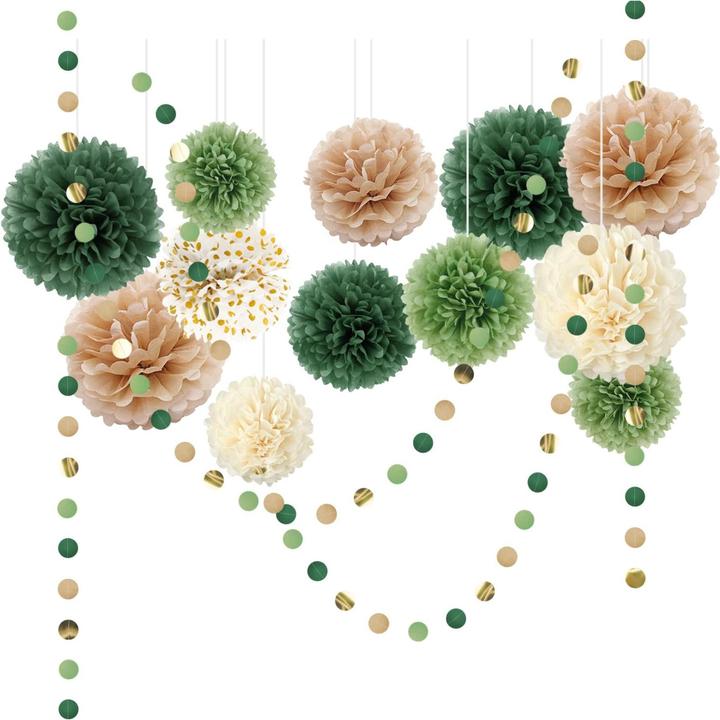 Produktbild I Am Creative Papier Pompon's Deko
