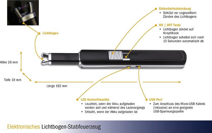 Image du produit TFA 98010541-Stabfeuerzeug