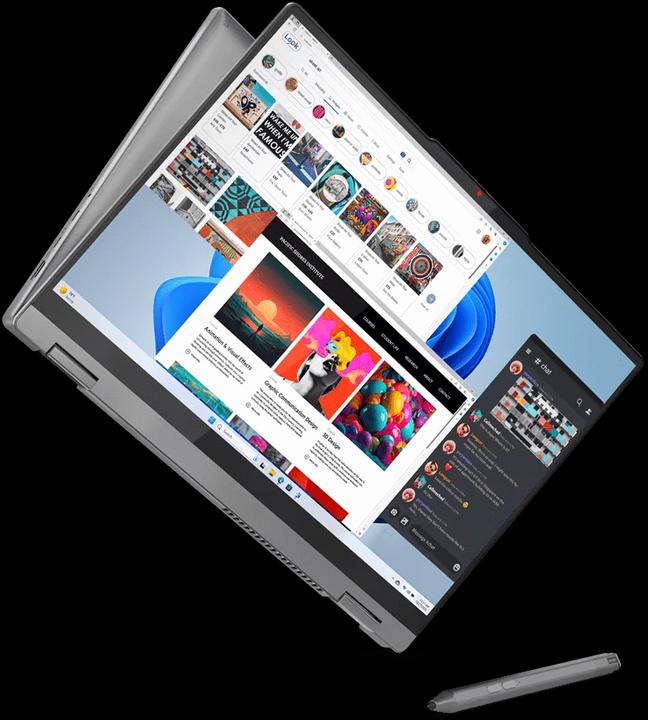 Actual product image Lenovo IdeaPad 5 2-in-1 (16", AMD Ryzen 5 8645HS, 16 GB, 512 GB, CH)