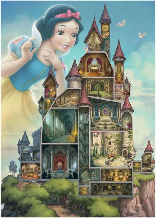 Actual product image Ravensburger Puzzle 12000257 - Snow White - 1000 pieces Disney Castle Collection Puzzle for (1000 pieces)