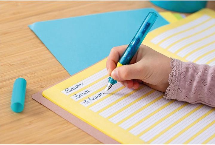 Actual product image Pelikan o Junior typist fulfilment. Right h. Turquoise.A (Turquoise, 1 x)