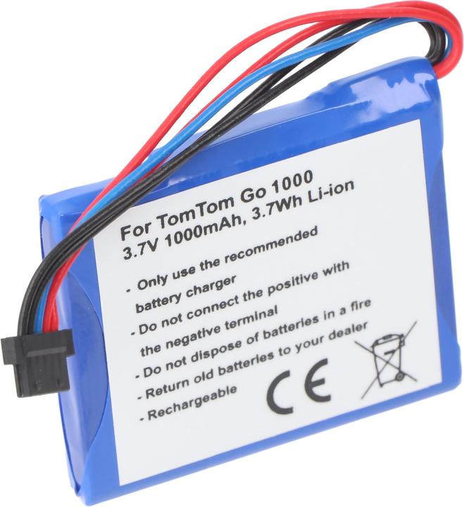 Productafbeelding TomTom Batterij Go Live 1000, Go Live 1005 Batterij AHL03711018, VF1C