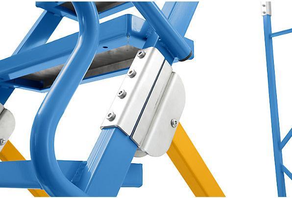 Image du produit eurokraft pro Échelle mobile à plate-forme PREMIUM (Échelle à plate-forme, 175 cm)