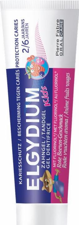 Image du produit Elgydium Kids rote Beeren 3-6 Jahre Zahnpasta Zahnpasta (50 ml)