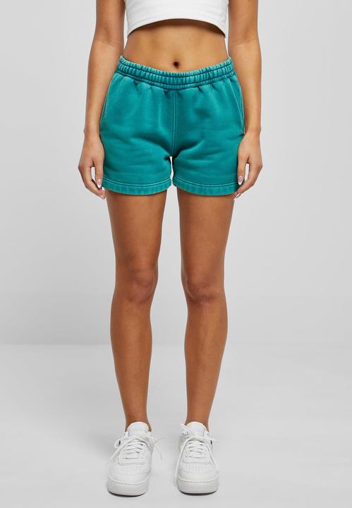 Actual product image Urban Classics Ladies Stone Washed Shorts (L)