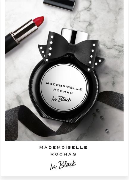 Actual product image Rochas Mademoiselle In Black (Eau de parfum, 90 ml)