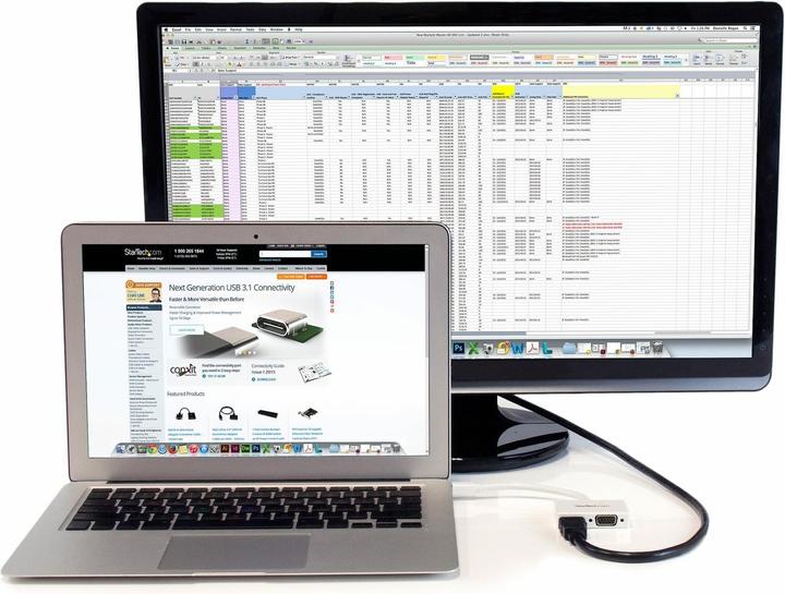 Produktbild StarTech Mdp To HDMI Or VGA Converter (Mini DP, HDMI, 25 cm)