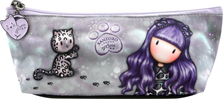 Actual product image Gorjuss Case Smitten kitten Black White (22.3 x 8.8 x 5.7 cm)