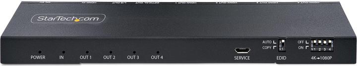 Image du produit StarTech .com 4 Port HDMI Splitter, 4K 60Hz HDMI 2.0 Video, 2.50cm (1") 4 Out HDMI Splitter, 4K HDMI Splitter