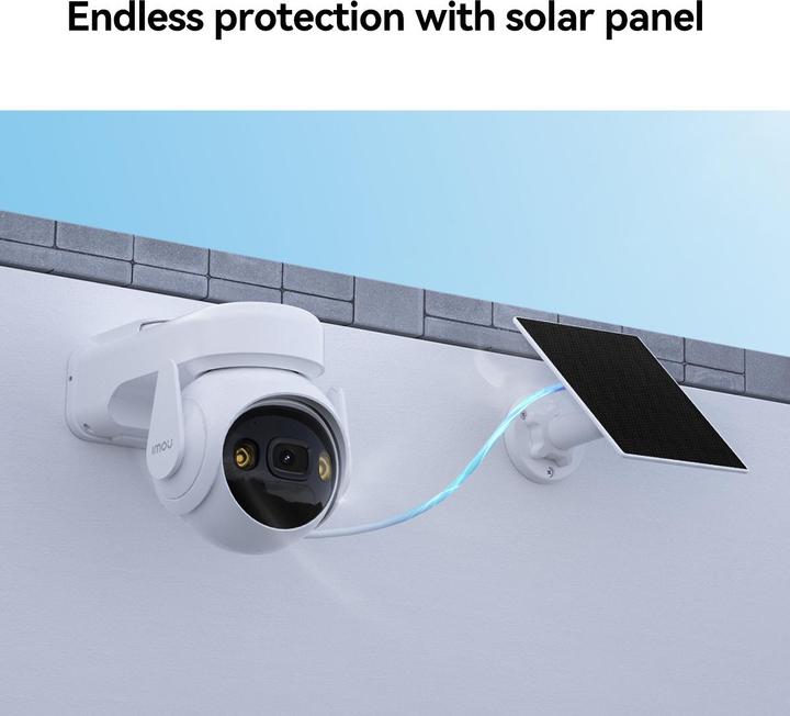 Actual product image Imou Cell PT with Solar Panel (2304 x 1296 Pixels)
