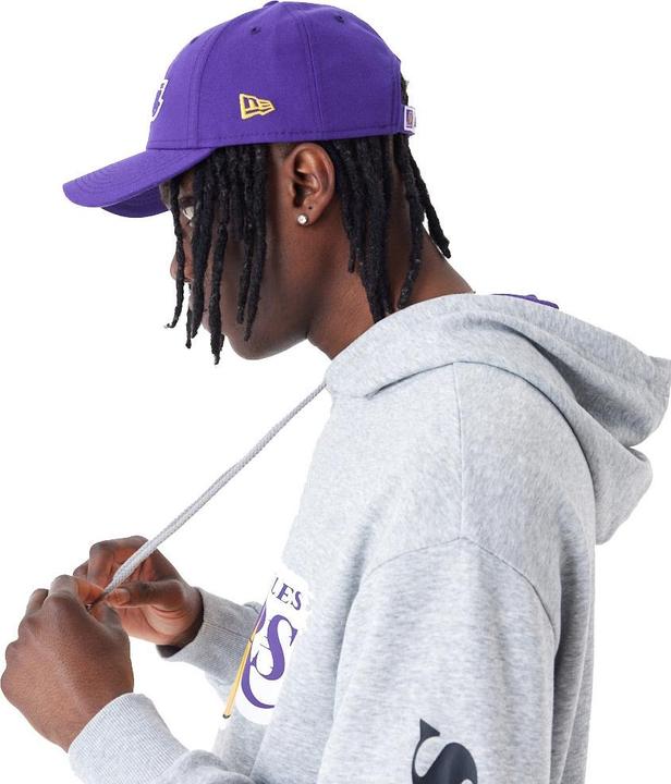 Immagine prodotto New Era Felpa con cappuccio oversize MESH PANEL Los Angeles Lakers (L)