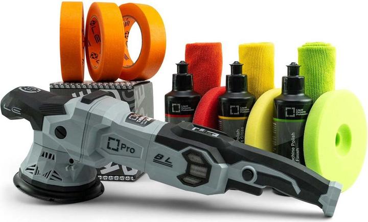 Produktbild Liquid Elements Profi Poliermaschinen Set | 18-teilig (1000 W)