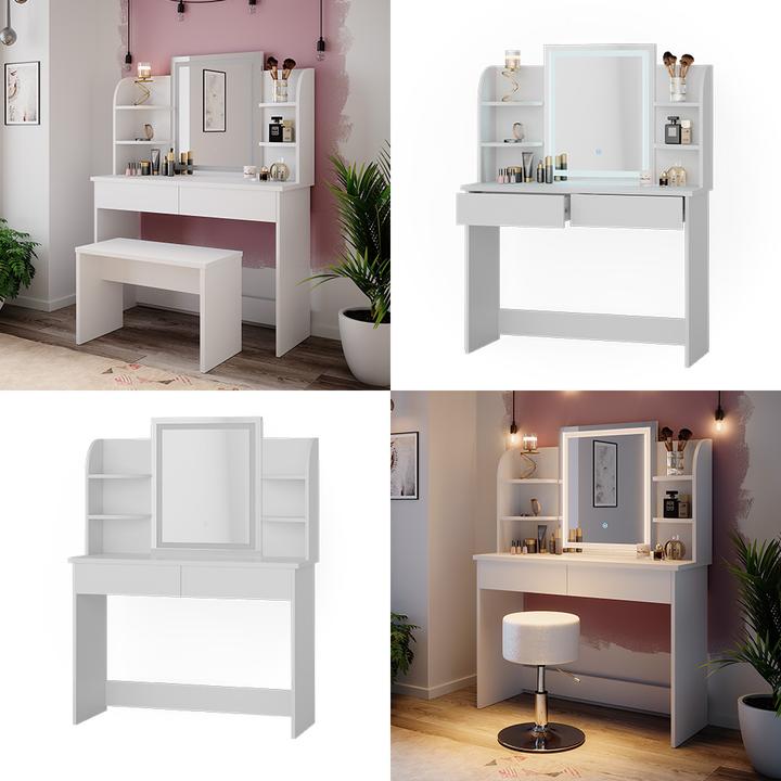 Immagine prodotto Vicco Charlotte con illuminazione (108 x 40 x 142 cm)