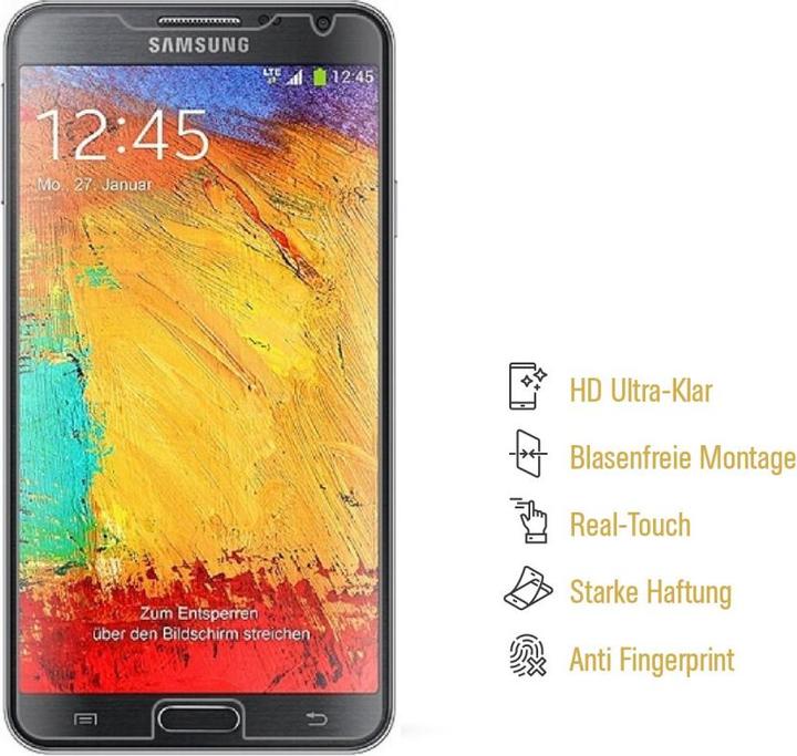 Actual product image Protectorking 4x Displayschutz HD Klar (4 Piece, Samsung Galaxy Note 3)
