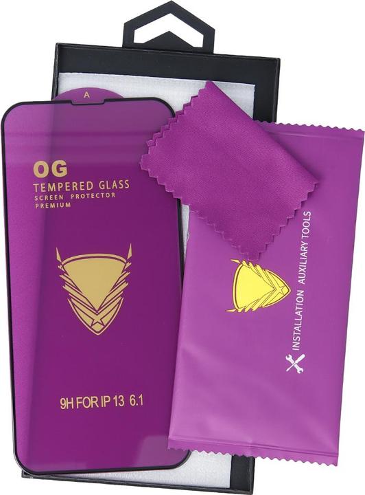 Immagine prodotto OEM Vetro temperato OG Premium per Samsung A51 / S20 FE / A52 cornice nera (Galaxy A51)