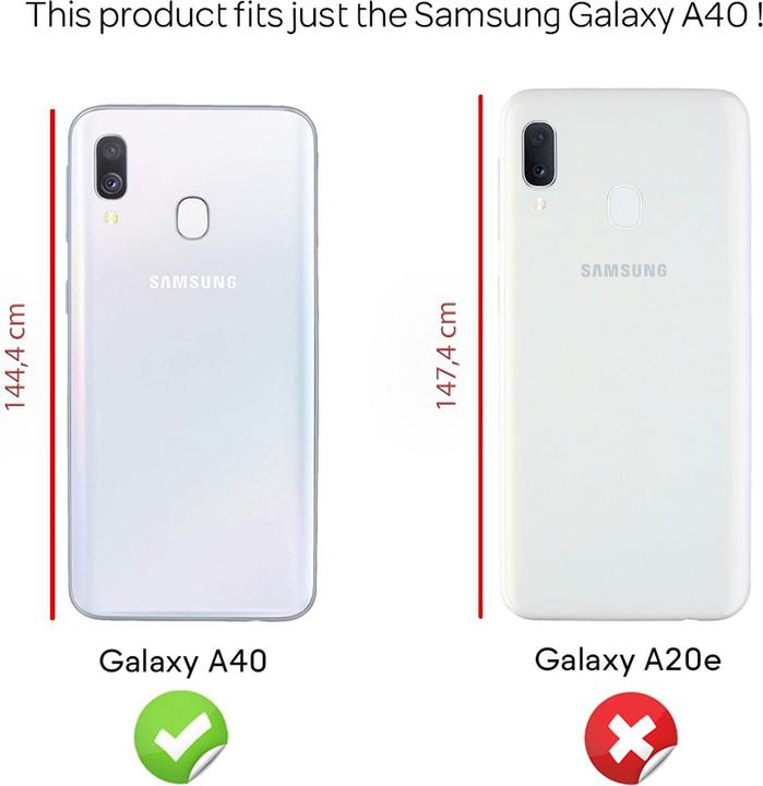 Image du produit Nalia (2-pack) Verre de protection (1 pièce(s), Samsung Galaxy A40)
