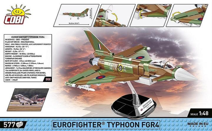 Immagine prodotto Cobi Eurofighter Typhoon FGR4 577 pezzi