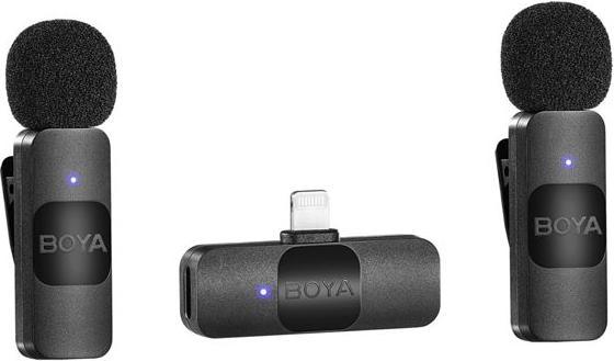 Productafbeelding Boya BY-V2 draadloze microfoon voor Lightning