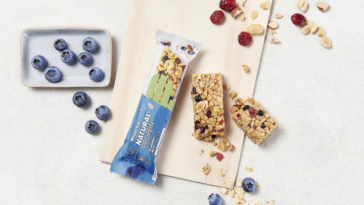 Image du produit Powerbar Natural Protein Vegan (Nadgers, Myrtille, 18 pcs, 720 g)