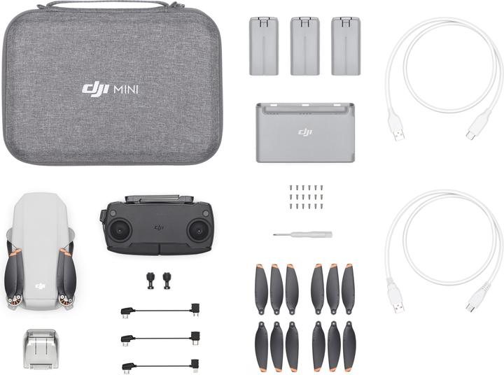 Produktbild DJI Mini SE Fly More Combo (30 min, 249 g, 12 Mpx)