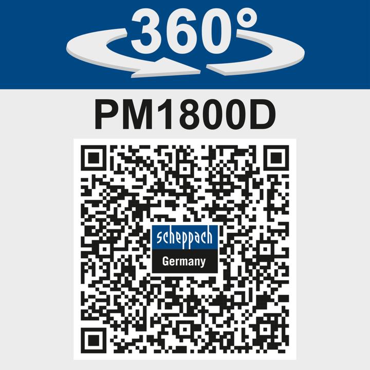 Actual product image Scheppach PM1800D