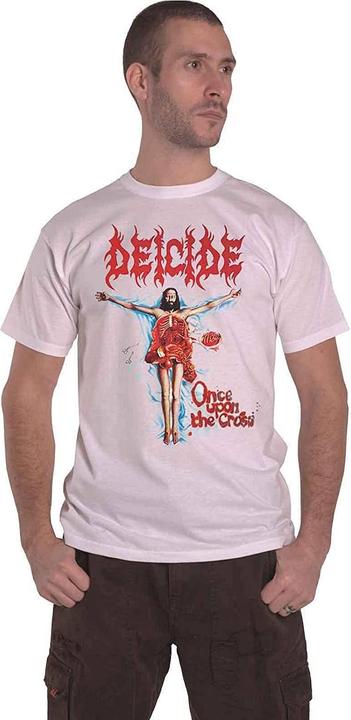 Actual product image Universal Textiles Unisex Adult Once Upon The Cross T-Shirt (XL)