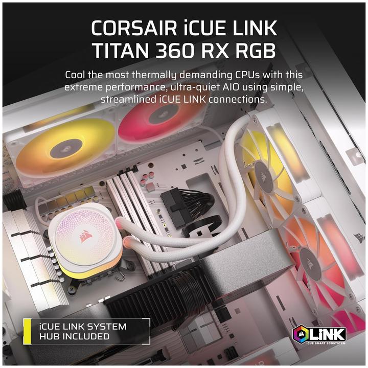 Produktbild Corsair iCUE LINK TITAN 360 RX RGB