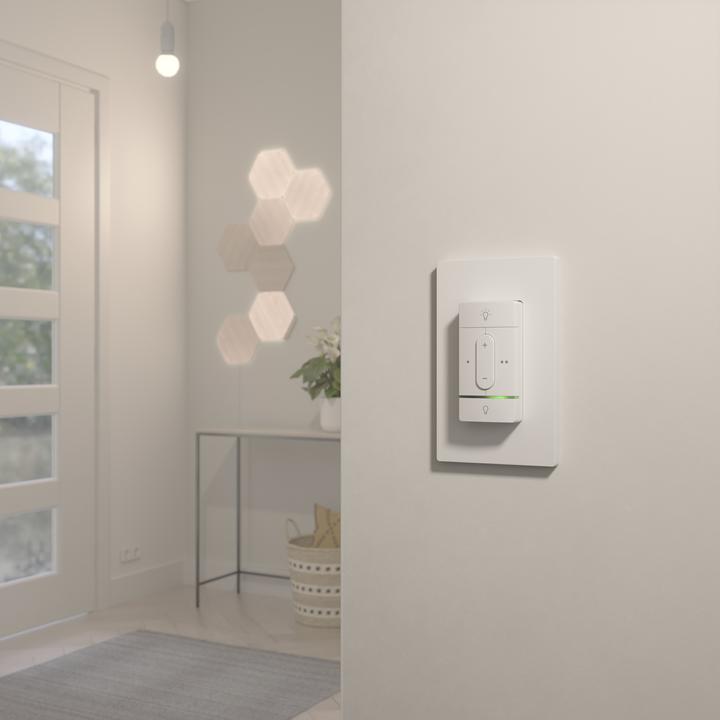 Actual product image Nanoleaf Sense+ wireless light switch