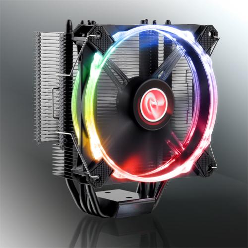 Immagine prodotto Raijintek Raffreddatore per CPU Leto, nero, RGB LED (155 mm)