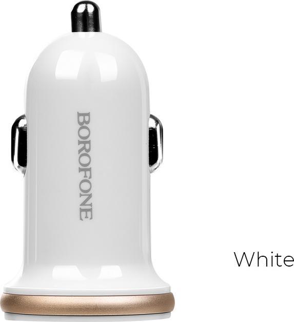 Produktbild Borofone Ladegerät 2x USB-A 2.1 A (BFO-BZ5-W)