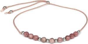 Agato Cord bracelet with rhodonite HE27R3S-LP