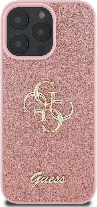 Productafbeelding Guess GUHCP16XHG4SGP iPhone 16 Pro Max 6,9" różówy/roze HC Vast Glitter Groot 4G (Apple iPhone 16 Pro Max)
