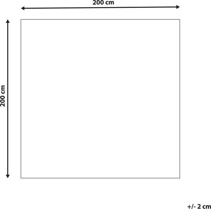 Immagine prodotto Beliani Demre (200 x 200 cm)