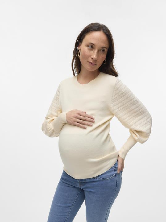 Produktbild Vero Moda Maternity Normal geschnitten Rundhals Lange Bündchen Pullover Gestricktes Oberteil (XL)
