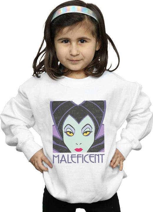 Image du produit Disney - Sweat MALEFICENT CROPPED HEAD - Fille (140, 146)