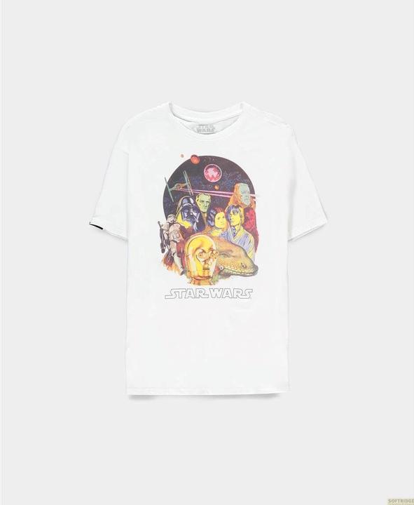 Image du produit Star Wars Vintage Poster T-shirt à manches courtes pour femme (durable) (M)
