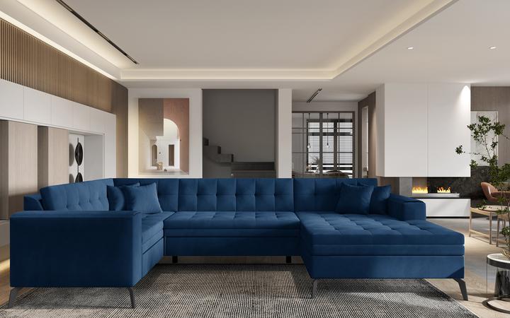 Actual product image ELTAP Montez (Sofa landscape, 5-seater, Sofa bed)