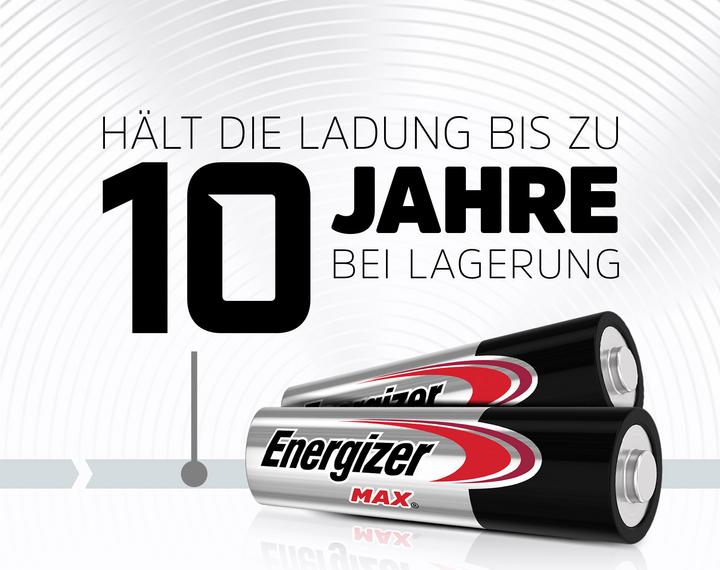 Actual product image Energizer Max Alkaline (4 pcs., AA, 2700 mAh)