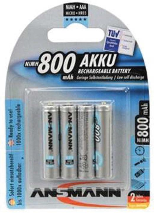 Produktbild Ansmann Maxe (4 Stk., AAA, 800 mAh)